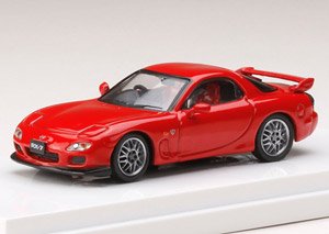 Mazda RX-7 (FD3S) Spirit R Type A Vintage Red (Diecast Car)
