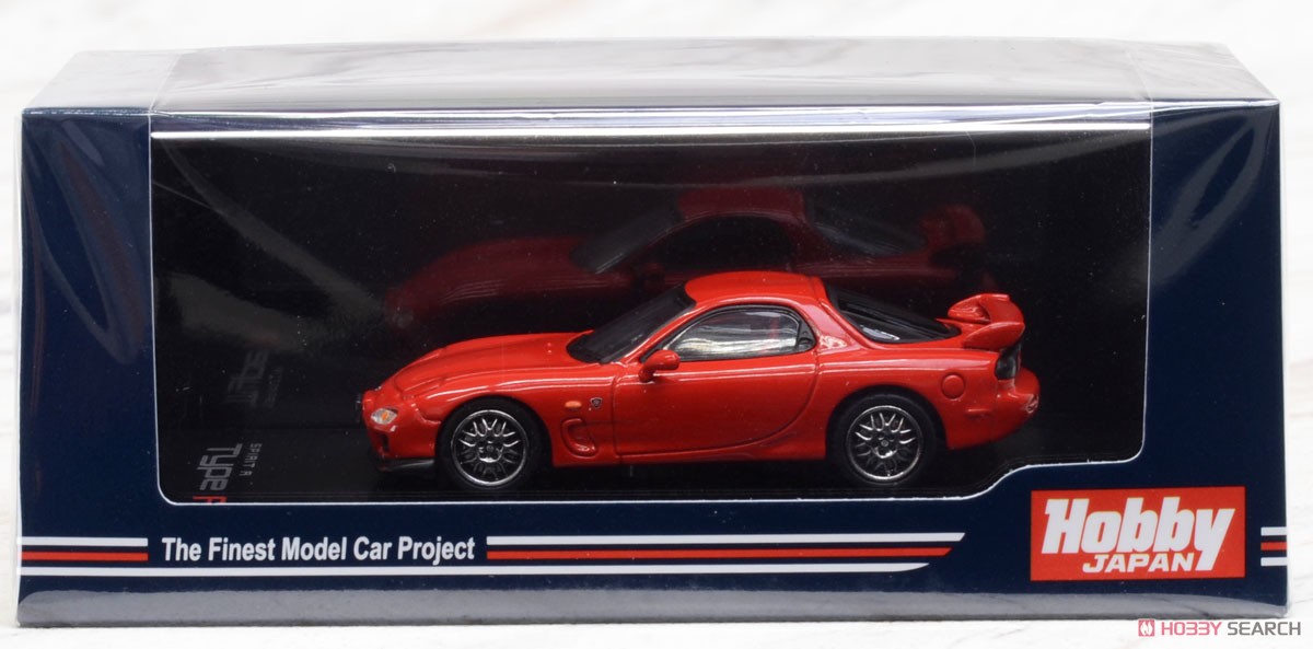 マツダ RX-7 (FD3S) Spirit R Type A ビンテージレッド (ミニカー) パッケージ1