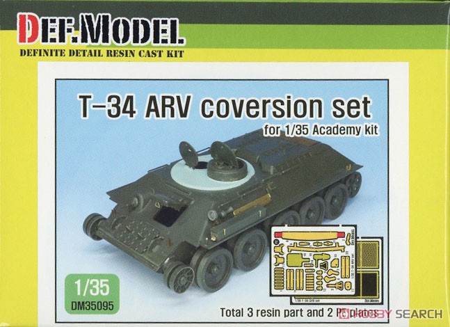 WWII 露/ソ ソ連T-34 ARVカバーセット (各社 T-34キット対応) (プラモデル) パッケージ1