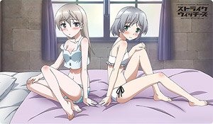 [Strike Witches] Rubber Mat (Eila & Sanya) (Card Supplies)