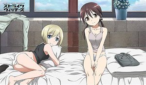 [Strike Witches] Rubber Mat (Hartmann & Barkhorn) (Card Supplies)