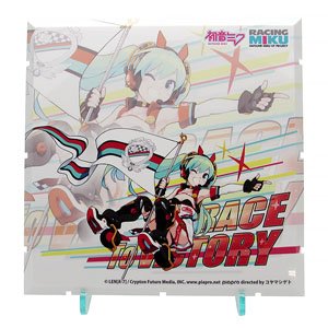 Dioramansion 150: Racing Miku Pit 2020 Optional Panel (Key Visual R) (Anime Toy)