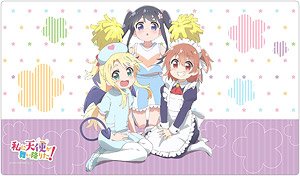 [Wataten!: An Angel Flew Down to Me] Rubber Mat (Hana Shirasaki & Hinata Hoshino & Noa Himesaka) (Card Supplies)