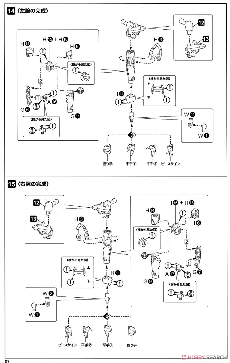 Gene (Stellatears Ver.) (Plastic model) Assembly guide4