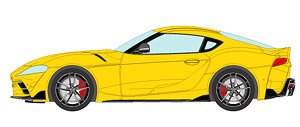 TOYOTA GR SUPRA RZ 2019 Japanese ver. (Lightning Yellow) (Diecast Car)