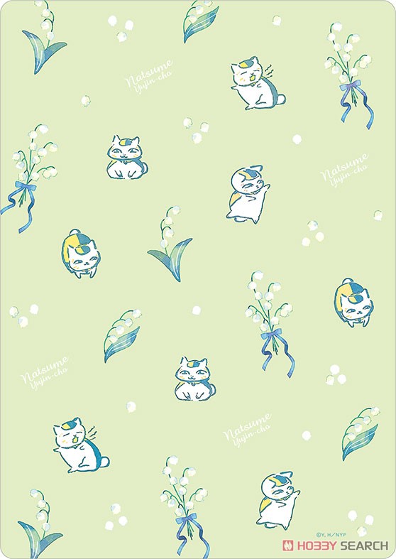 Natsume`s Book of Friends Nyanko-sensei B5 Sheet / Lily of the valley Patter (Anime Toy) Other picture1
