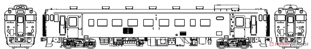 16番(HO) 国鉄 キハ40-100番代 首都圏色 Mなし (塗装済み完成品) (鉄道模型) その他の画像2