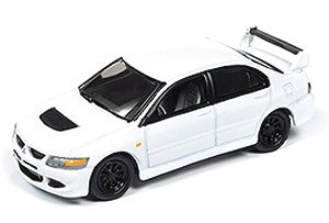 2004 Mitsubishi Lancer EvolutionVIII White (Diecast Car)