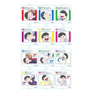 Osomatsu-san Trading Consolidated Acrylic Key Ring S.N.S (Set of 12) (Anime Toy)
