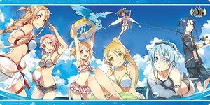 Bushiroad Rubber Mat Collection (Landscape) Dengeki Bunko Sword Art Online [Panorama of Soda Colors] (Card Supplies)