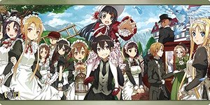 Bushiroad Rubber Mat Collection (Landscape) Dengeki Bunko Sword Art Online [Hearty Party] (Card Supplies)