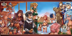 Bushiroad Rubber Mat Collection (Landscape) Dengeki Bunko Sword Art Online [Desert Feast] (Card Supplies)