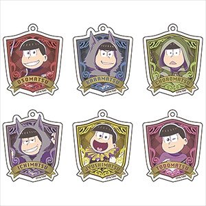 Osomatsu-san the Movie Acrylic Key Ring Collection [Adult Ver.] (Set of 6) (Anime Toy)