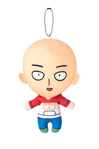 ワンパンマン デフォルメマスコットぬいぐるみ 第二弾 サイタマ (OPPAIパーカーver.) (キャラクターグッズ)