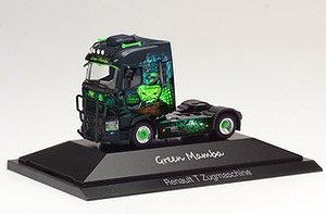 (HO) RenaultT RigidTractor `Green Mamba` (Model Train)