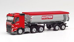 (HO) ボルボ FH FD 6x4 サーモトレーラー `Kutter` (鉄道模型)