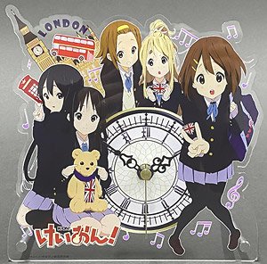 K-on! Acrylic Table Clock (Anime Toy)