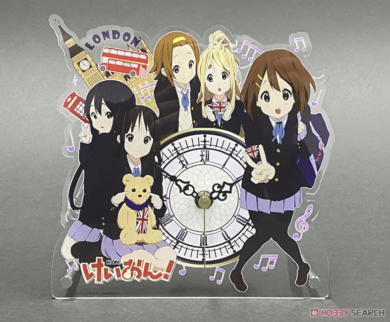 K-on! Acrylic Table Clock (Anime Toy) Item picture1