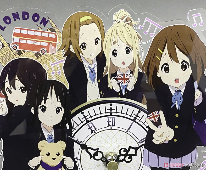 K-on! Acrylic Table Clock (Anime Toy) Item picture3