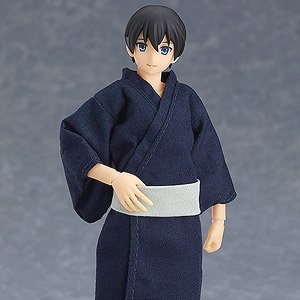 figma 男性body (リョウ) with 浴衣コーデ (フィギュア)