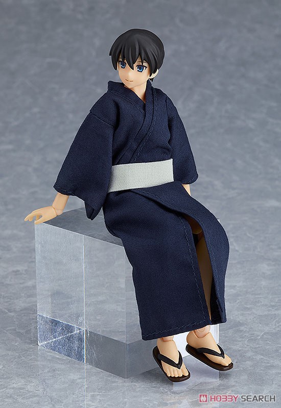 figma Male Body (Ryo) with Yukata Outfit (PVC Figure) Item picture3