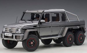 Mercedes Benz G63 AMG 6x6 (Matte Metallic Gray) (Diecast Car)