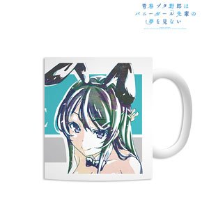 Rascal Does Not Dream of Bunny Girl Senpai Mai Sakurajima Ani-Art Mug Cup (Anime Toy)