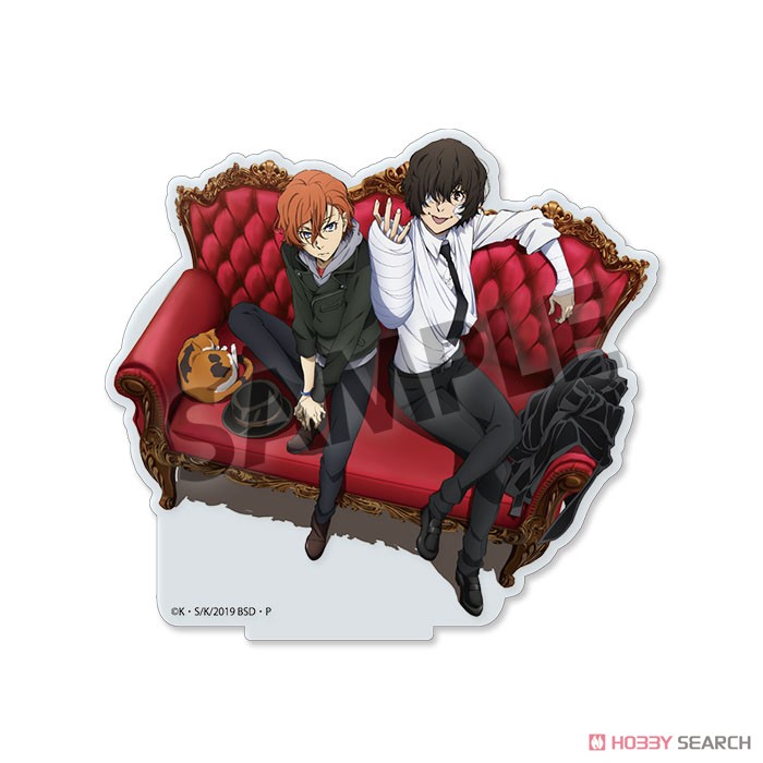 Bungo Stray Dogs Acrylic Stand Dazai & Nakahara Fifteen Years Old Ver. (Anime Toy) Item picture1