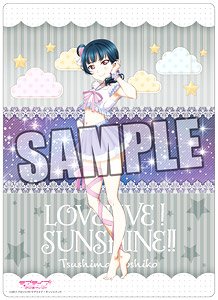 Love Live! Sunshine!! B5 Clear Sheet [Yoshiko Tsushima] Part.16 (Anime Toy)