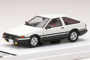 トヨタ スプリンター トレノ GT APEX (AE86) ハイテックツートン (白/黒) (ミニカー)