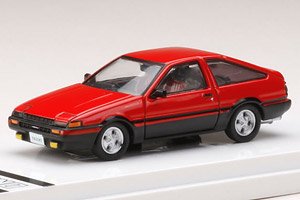 Toyota Sprinter Trueno GT APEX (AE86) High Flash Two Tone (Red / Black) (Diecast Car)