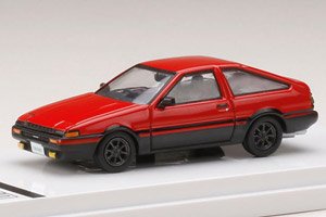 Toyota Sprinter Trueno GT APEX (AE86) Custom Version High Flash Two Tone (Red / Black) (Diecast Car)