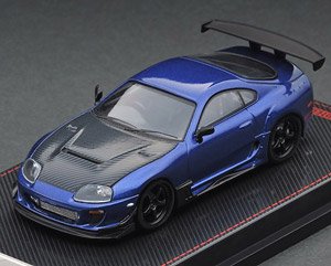 Toyota Supra (JZA80) RZ Blue Metallic (Diecast Car)