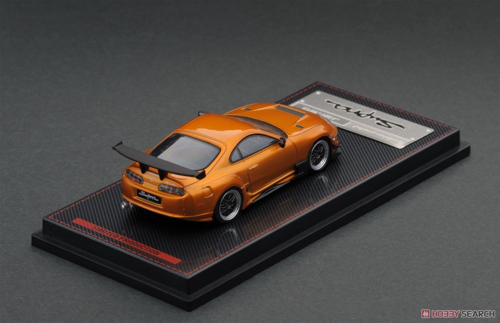 Toyota Supra (JZA80) RZ Orange Metallic (ミニカー) 商品画像2
