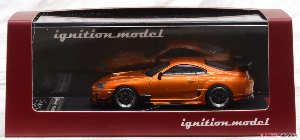 Toyota Supra (JZA80) RZ Orange Metallic (ミニカー) パッケージ2