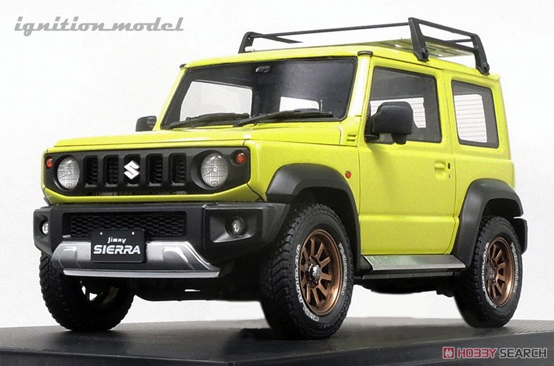 SUZUKI Jimny SIERRA JC (JB74W) Lift Up Kinetic Yellow/Black (ミニカー) 商品画像1