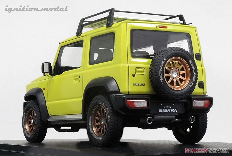 SUZUKI Jimny SIERRA JC (JB74W) Lift Up Kinetic Yellow/Black (ミニカー) 商品画像3