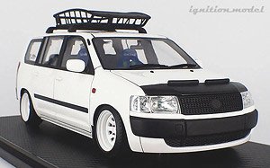 Toyota Probox GL (NCP51V) White (Diecast Car)