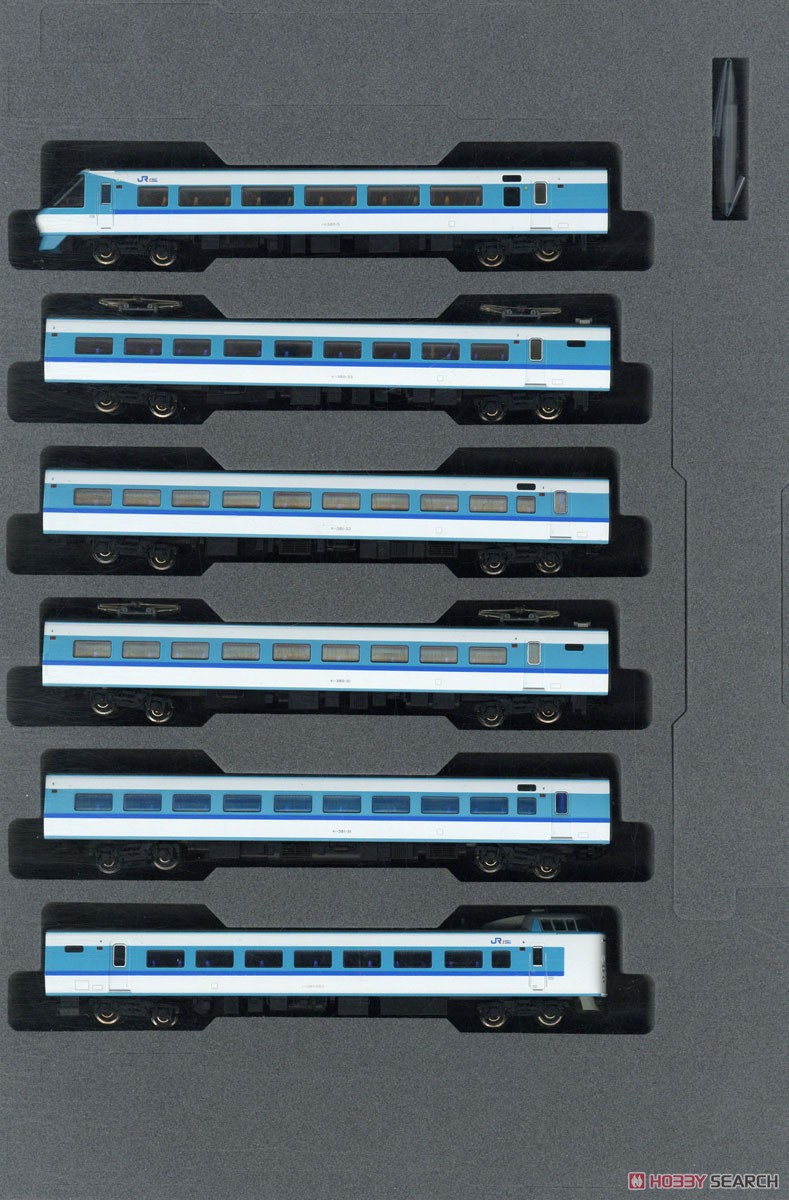 Series 381 `Super Kuroshio` (Renewal Formation) Standard Six Car Set (Basic 6-Car Set) (Model Train) Item picture1