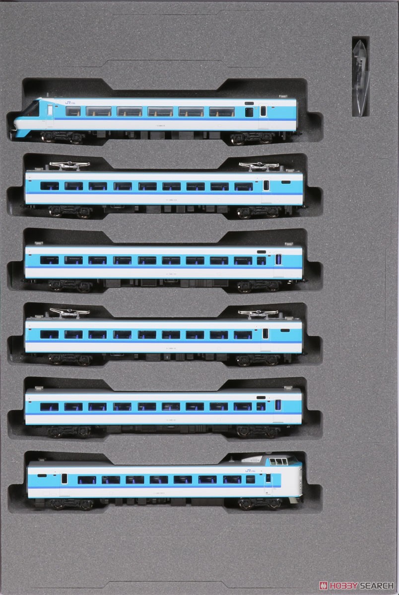 Series 381 `Super Kuroshio` (Renewal Formation) Standard Six Car Set (Basic 6-Car Set) (Model Train) Item picture11