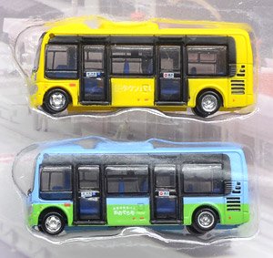 DioTown (N) Hino Poncho Yellow / Aozora (2 Pieces) (Model Train)