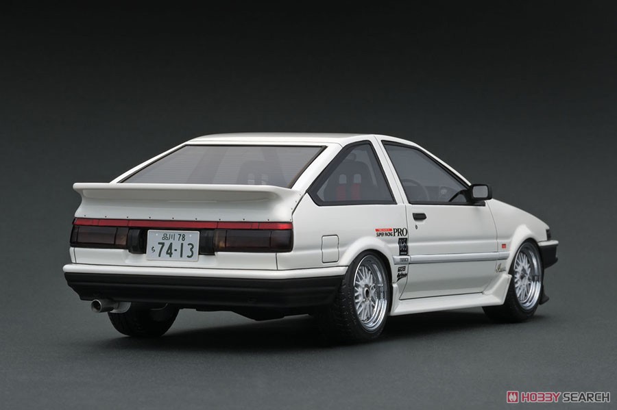 Toyota Sprinter Trueno (AE86) 3Door TK-Street Ver.2 White (ミニカー) 商品画像2