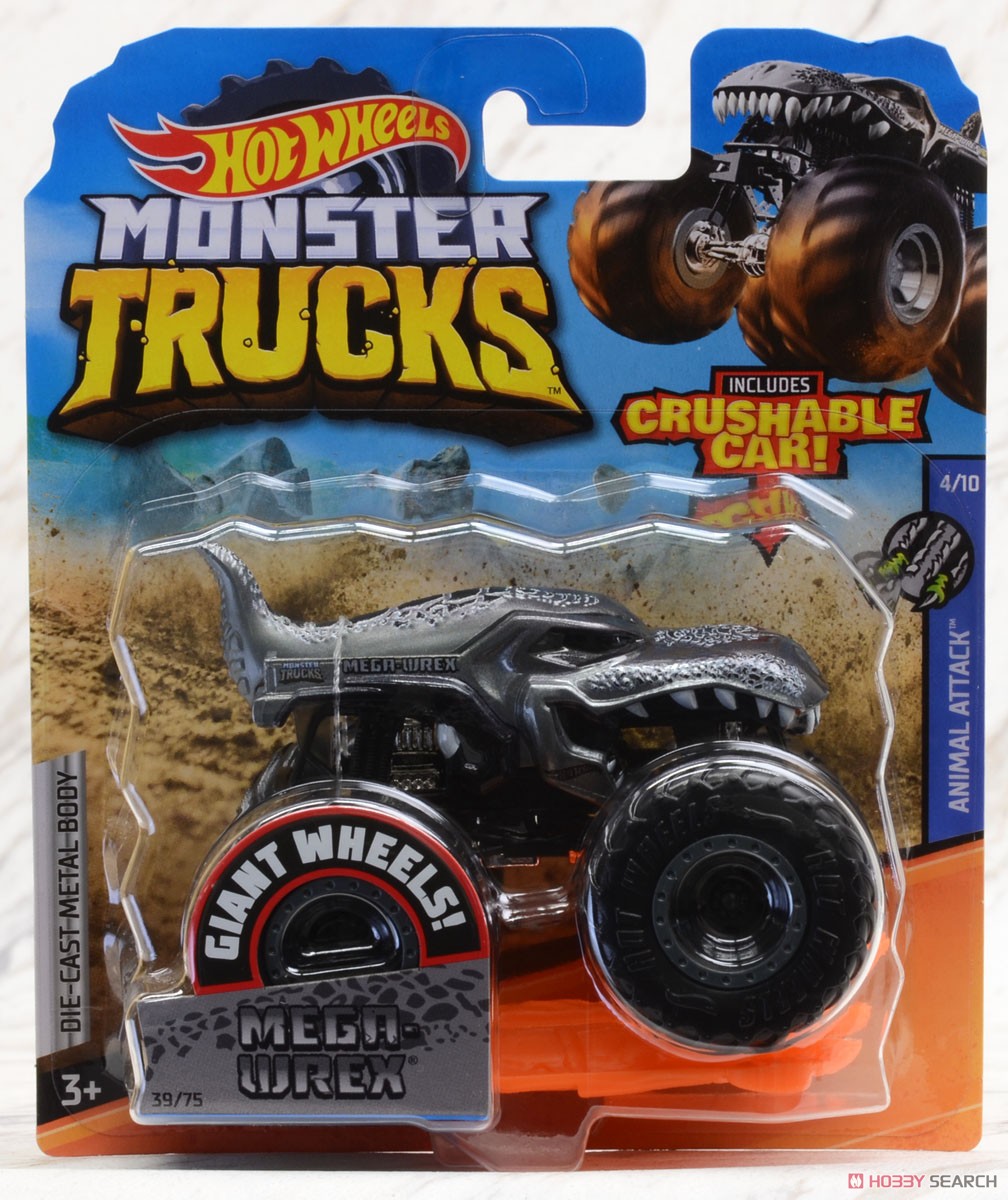 Hot Wheels Monster truck Assort 1:64 (set of 8) (Toy) Package3