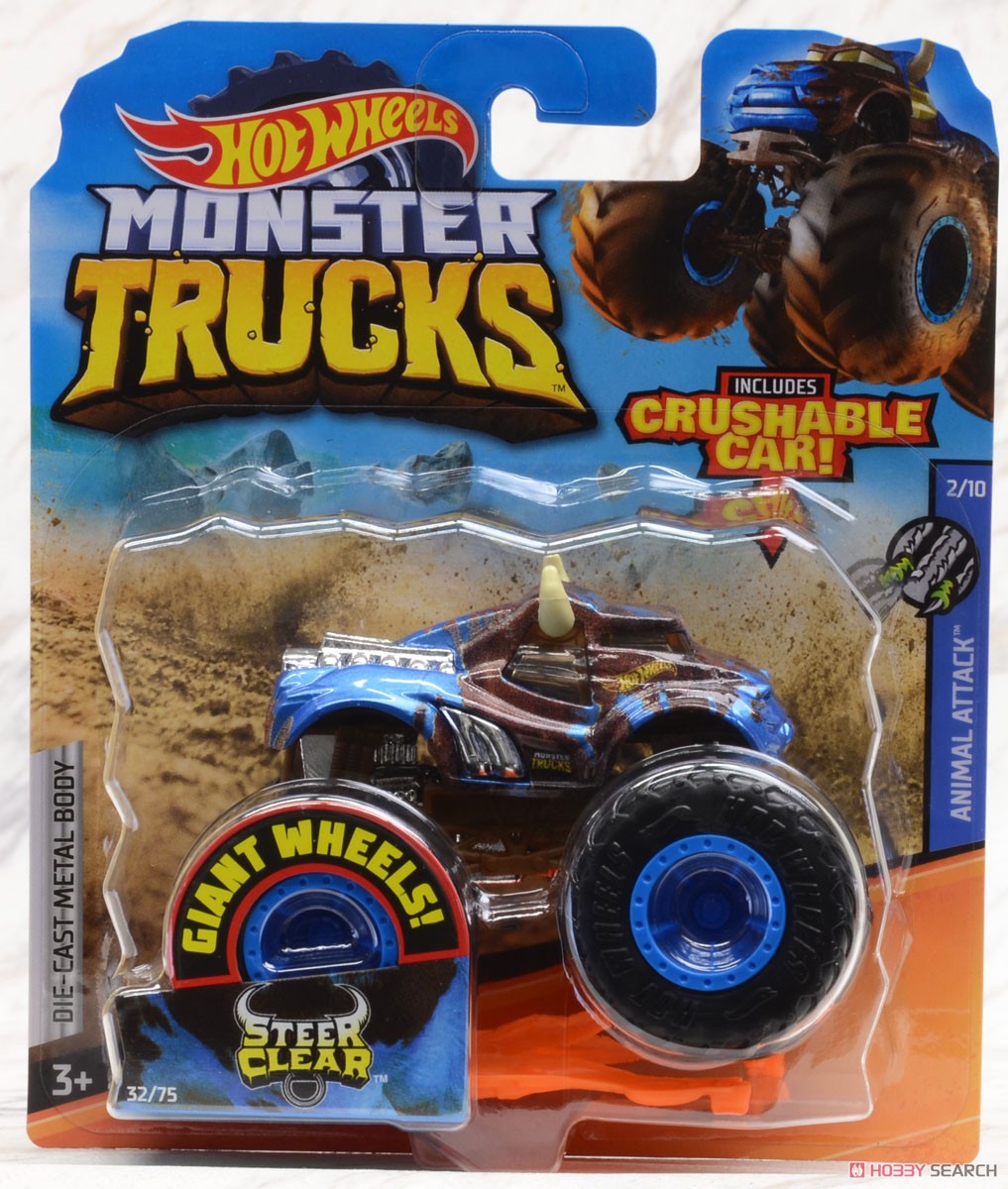 Hot Wheels Monster truck Assort 1:64 (set of 8) (Toy) Package4