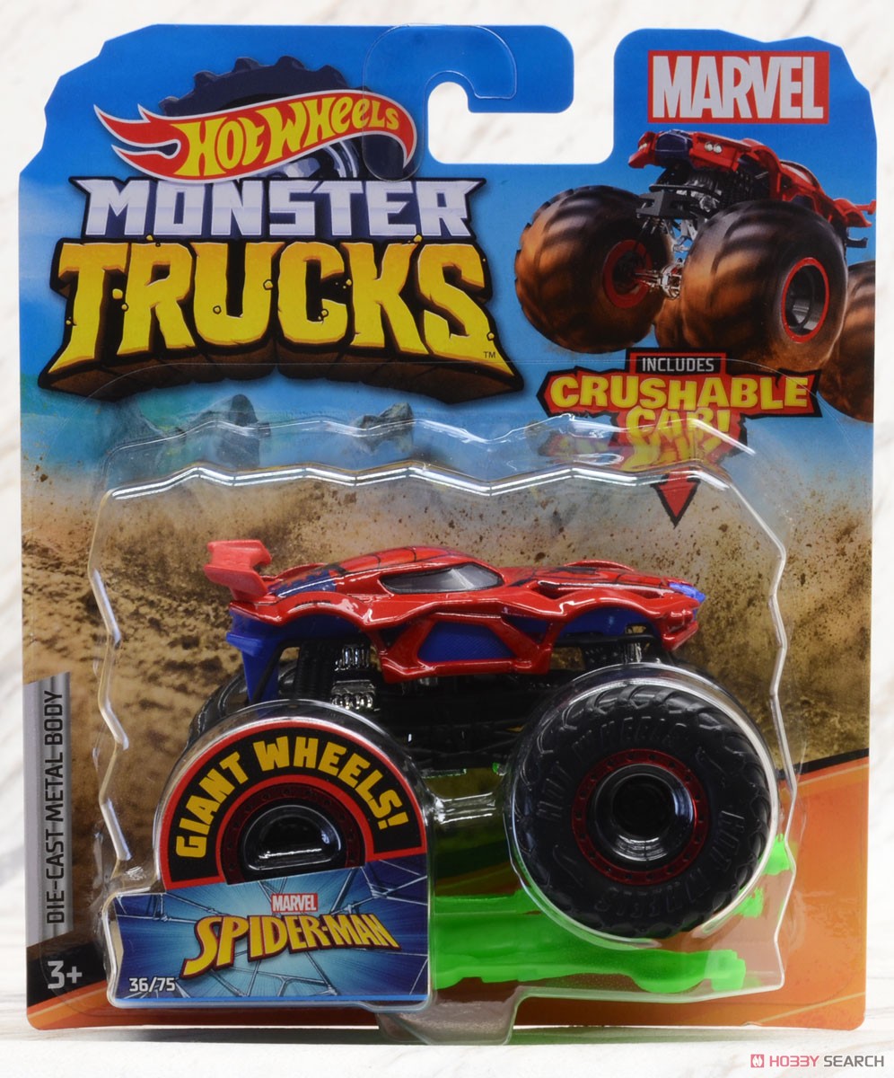 Hot Wheels Monster truck Assort 1:64 (set of 8) (Toy) Package5