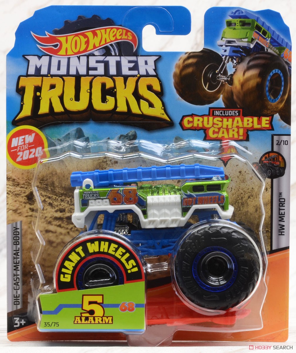 Hot Wheels Monster truck Assort 1:64 (set of 8) (Toy) Package6