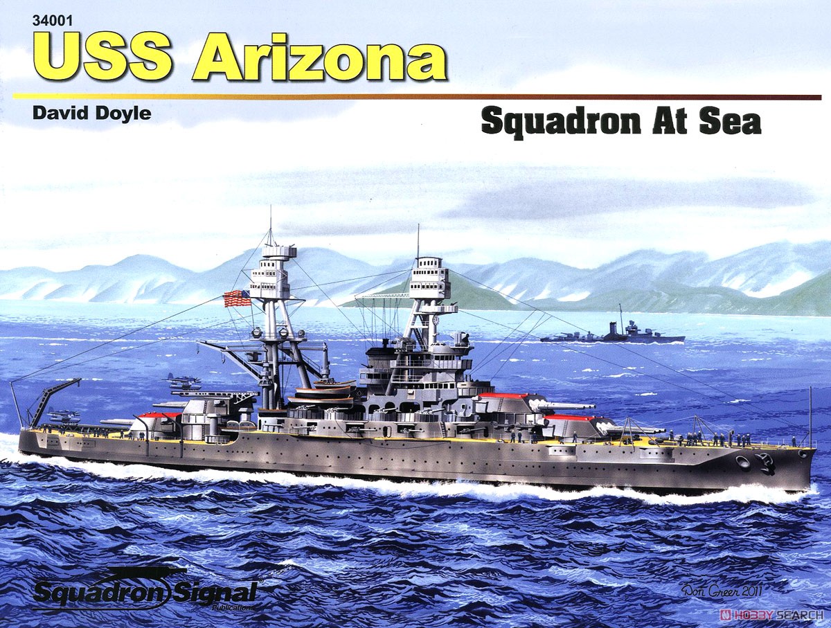 USS Arizona Squadron At Sea Series (SC) (Book) Item picture1