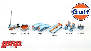 GMP Shop Tool Set #2 - Gulf Oil (ミニカー)