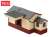 (N) NB-6 Goods Shed, Brick / Timber Type (Model Train) Item picture1