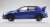 Honda Civic Type R Brilliant Sporty Blue Metallic (Diecast Car) Item picture5